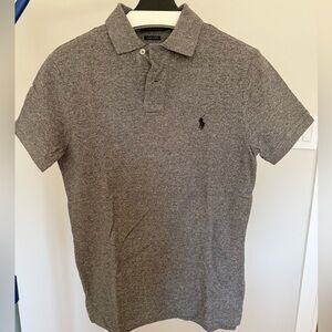 Ralph Lauren Men’s Heather Gray Short-Sleeve Polo